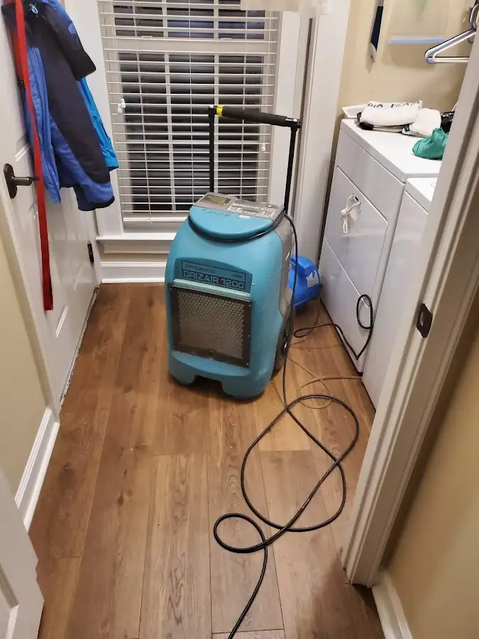 Commercial dehumidifier deployed for Crawl Space Restoration in Michigan City
