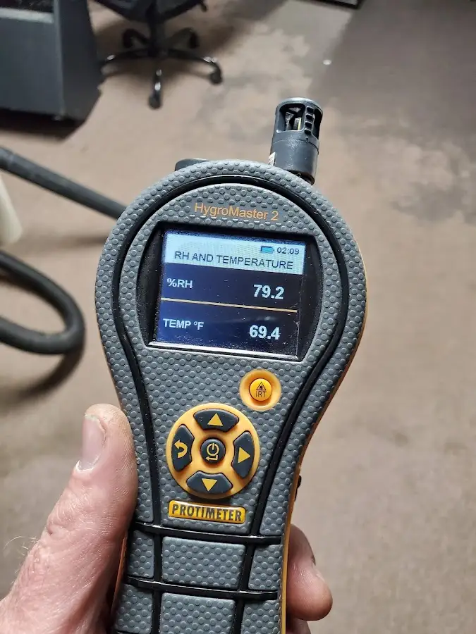 Moisture meter humidity assessment for Mold Remediation & Removal in Michigan City